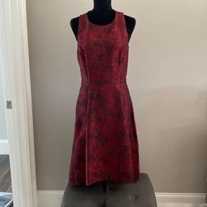 Gorgeous White House Black Market red cocktail dress